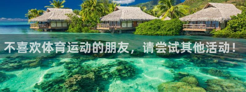 球客岛：不喜欢体育运动的朋友，请尝试其他活动！